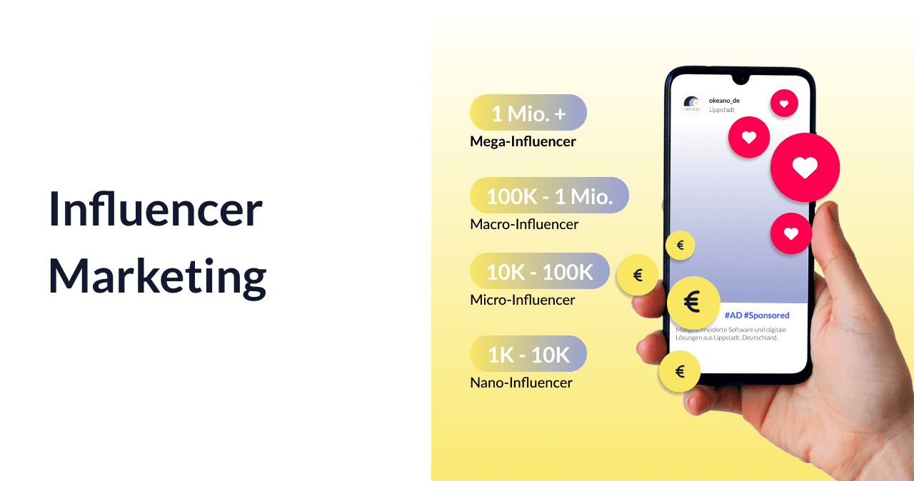 Influencer Marketing – Definition, Arten, Plattformen & Vorteile - Okeano Blog
