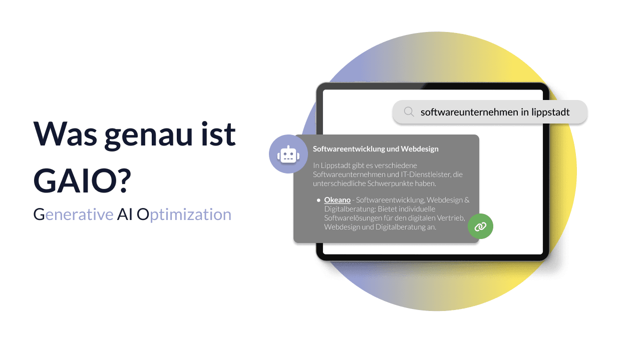 GAIO – Die Zukunft der digitalen Optimierung verstehen - Okeano Blog