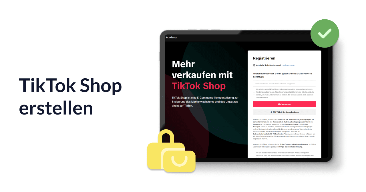 TikTok Shop erstellen: Der ultimative Guide - Okeano Blog