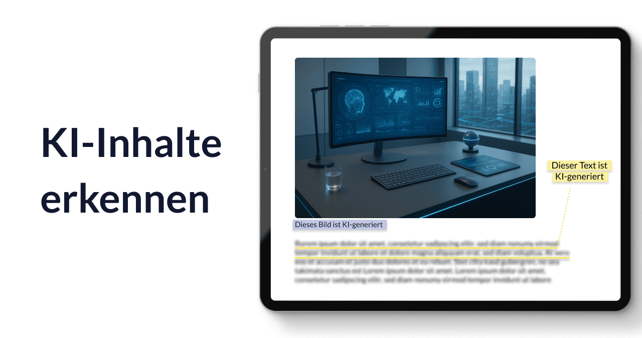 KI-Inhalte erkennen – Texte, Bilder und warum das wichtig ist - Okeano Blog