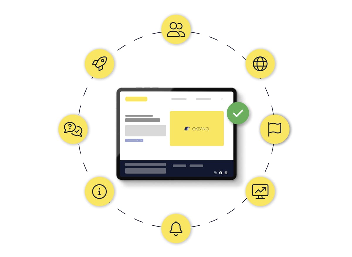 Für Unternehmen: Warum eine moderne Website heute unverzichtbar ist - Okeano Blog