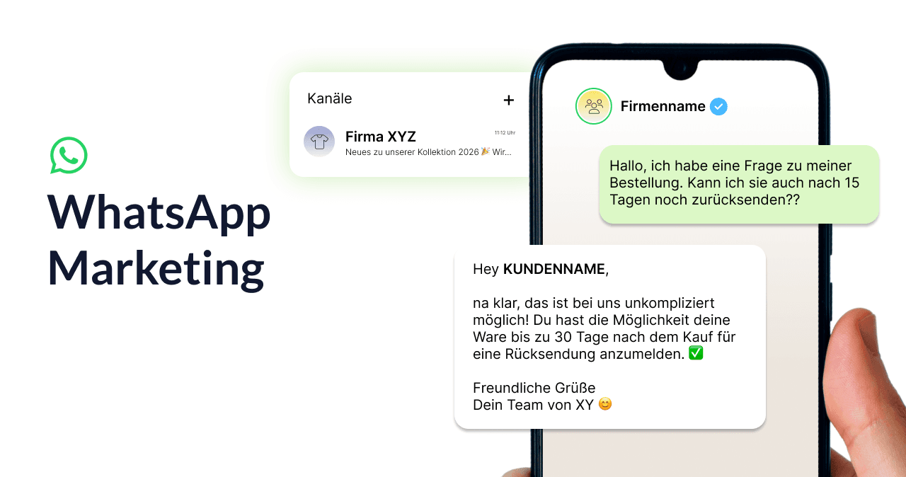 WhatsApp Marketing: Chancen, Tools und Strategien für Unternehmen - Okeano Blog